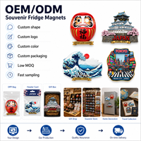 Magnete Souvenir Giapponese Iconico Personalizzato con Rilievo 3D della Grande Onda, Potenza Oceanica, Adesivo per Frigorifero in Poliresina per Rivenditori di Regali Globali