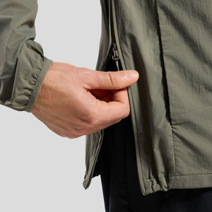 Vestes coupe-vent unisexes en nylon imperméable, légères, réversibles, grandes tailles, entièrement personnalisables, avec fermeture éclair, service OEM, vente en gros - Product Image 5