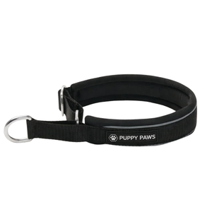 Collar Martingale Acolchado para Perro, Negro, Ajustable, de Nailon, para Entrenamiento, Control y Paseo, Ajuste Suave y Cómodo - Product Image 1