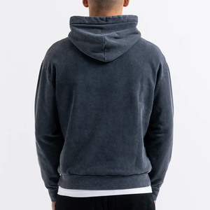 Sudaderas con capucha de alta calidad, extragrandes, con logotipo bordado, unisex, lisas, 100% algodón, para hombre - Product Image 2