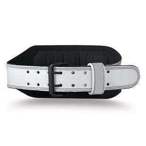 Private Label Leather Weightlifting <b>Belt</b> for Strength Training Bodybuilding Powerlifting and Commercial Fitness Brands - Product Image 1