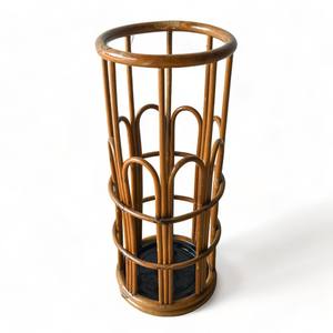 Porte-parasols en rotin, support autoportant pour ranger les parasols, haute qualité - Product Image 3