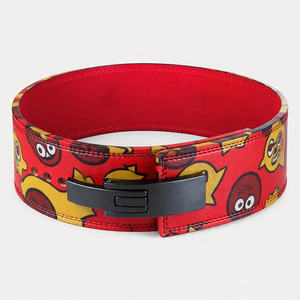 Ceinture de musculation en cuir PU pour l'entraînement et le soutien dorsal, avec levier personnalisé, style Anime, vente en gros - Product Image 2
