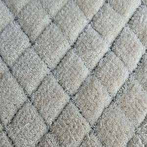 Hand Knotted Moroccan Berber Wool Area Rug, Thick Pile Diamond - Product Image 5