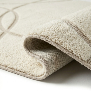 Alfombra de Lana Tufted de Pelo Corto y Largo, Hecha a Mano en Marruecos, de Lujo, Abstracta, para Dormitorio, Tamaño Personalizado, Venta al por Mayor de Fábrica - Product Image 2