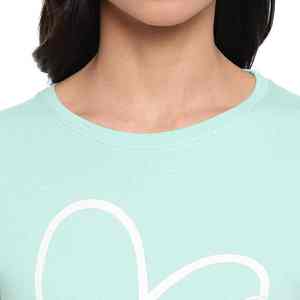 Conjunto de verano nuevo de 2 piezas para mujer, camiseta de manga corta con cuello redondo y pantalones cortos, 100% algodón. - Product Image 2