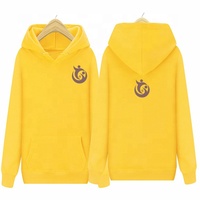 Sudadera con Capucha Bordada para Hombre, Invierno 2021, 100% Algodón, Corte Regular, Mangas Largas, Ecológica y Transpirable