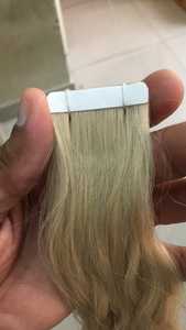 Extensiones de Cabello Remy Ondulado de Templo del Sur de la India, Cabello Humano Virgen Suave Natural de Alta Calidad, Estilo Adhesivo, Aptas para Todos los Colores - Product Image 5