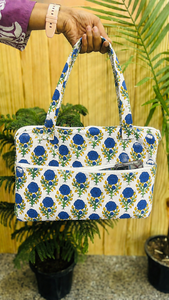 Housse pour ordinateur portable en coton matelassé à imprimé indien, sacoche de transport premium rembourrée pour le bureau, l'école, les affaires et les voyages - Product Image 5