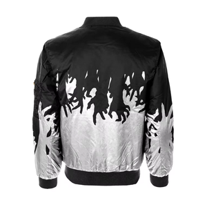 Chaqueta con Capucha y Cremallera de Camuflaje con Estampado por Transferencia Térmica de Calidad Premium, Logotipo Personalizado, Cremallera Completa, para Entrenamiento Deportivo, de Secado Rápido, en Poliéster - Product Image 4