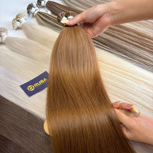 ผมต่อแบบปลายแบน Rusa Hair เวียดนามแท้ เกรดเวอร์จิ้น  แบบเย็บสองชั้น  ดับเบิ้ลดรอว์น  สีน้ำตาลธรรมชาติ 100 กรัม ฮานอย - Product Image 4