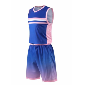 Professional Basketball Team Uniform Custom Logo Jersey Shorts Breathable Mesh Fabric Sportswear for Men Women Youth OEM - Product Image 1
