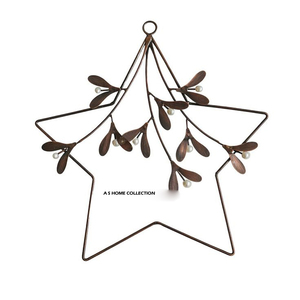Ornements suspendus vierges pour sublimation, décoration de Noël pour cadeaux festifs et décoration intérieure, guirlandes et couronnes de Noël, couleur marron - Product Image 4
