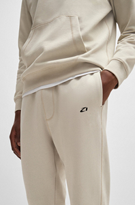 Custom Branding Men's Tracksuit Cotton Blend Hoodies Pullover Jogger Casual Activewear With Front Logo Factory Supplier - Product Image 5