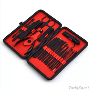 Professional Stainless Steel Lightweight Pedicure Manicure Set with 18 Pieces in <b>Kits</b> with Costum Color & Logo Options - Product Image 5