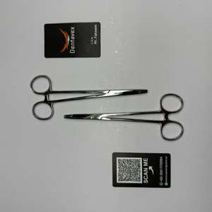 Pinzas de Pesca de Acero Inoxidable con Punta Recta o Curva - Product Image 1