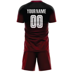 Uniforme de Fútbol Exclusivo, Conjunto de Camiseta y Pantalones Cortos de Fútbol de Tela Premium, Fabricación de Ropa Deportiva Profesional para Equipos - Product Image 6