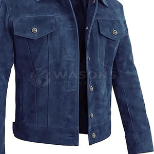 เสื้อแจ็คเก็ตทรัคเกอร์ผู้ชาย ผ้าพรีเมียม สวมใส่สบาย เหมาะสำหรับทุกวัน สไตล์สตรีทแวร์ รุ่น 2026 - Product Image 3