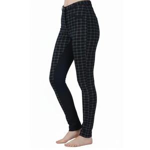 Culotte d'équitation Western de compétition, coupe haute, avec empiècement intégral, poches, anti-odeur, taille élastique - Product Image 2