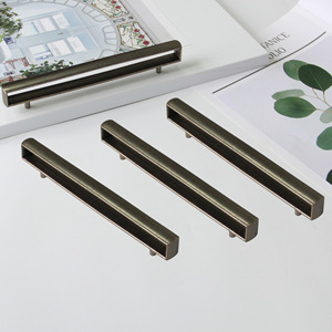 Premium Quality Zinc Alloy Hollow Cabinetry Handles Antique Modern <b>Bar</b> <b>Pull</b> <b>for</b> Kitchen Bedroom Bathroom Furniture Minimalist - Product Image 4
