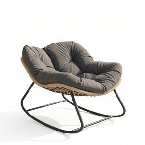 Comoda Sedia a Dondolo per Giardino e Patio - Product Image 2