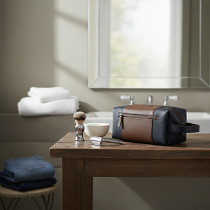 Trousse de toilette de voyage grande capacité pour hommes, sac cosmétique imperméable, pochette portable, organiseur de maquillage en vente - Product Image 6