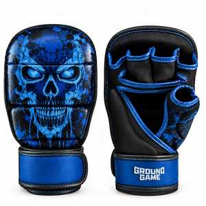 ถุงมือ MMA หนังแท้รุ่นล่าสุดจาก TANVEX ป้องกันมืออย่างปลอดภัย สายรัดข้อมือปรับได้ ระบายอากาศได้ดี เหมาะสำหรับศิลปะการต่อสู้และมวย - Product Image 4