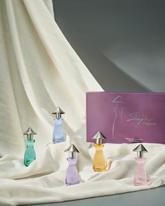 Mini coffret de parfums floraux pour femme Miss Saigon Elegance, collection format voyage 5x15ml Eau de Parfum du Vietnam - Product Image 1