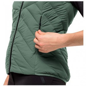 <b>Women's</b> Warm Puffer Vest Quilted Insulated <b>Sleeveless</b> <b>Jacket</b> with Modern Casual Styling for Winter Travel Outdoor Wear - Product Image 4