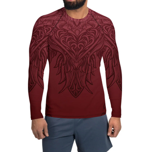 Camiseta Deportiva de Compresión Lisa de Alta Calidad para Hombre, Rashguard de MMA para Adultos, Ligera, de Manga Larga, Secado Rápido y Transpirable - Product Image 6