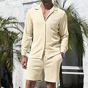 Nouvel ensemble T-shirt et short pour homme en coton 100 % biologique respirant – Nouvelle collection 2026 – Qualité supérieure – Prix de gros - Product Image 6