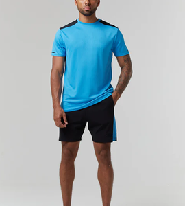 Conjunto Deportivo de 2 Piezas para Hombre, Casual, Verano, Reflectante, Transpirable, de Secado Rápido, Camiseta de Manga Corta y Pantalones Cortos Ligeros - Product Image 3