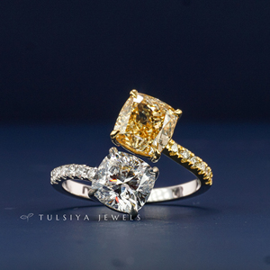 Luxury 14K Gold Lab Grown Diamond <b>Ring</b> for Women Sparkling Synthetic Diamond Engagement <b>Wedding</b> <b>Ring</b> Fine Jewelry Supplier - Product Image 1