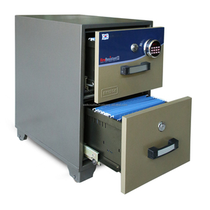 Fireproof <b>Filing</b> <b>Cabinet</b> KOREA FRC2 LED Brown - Product Image 4