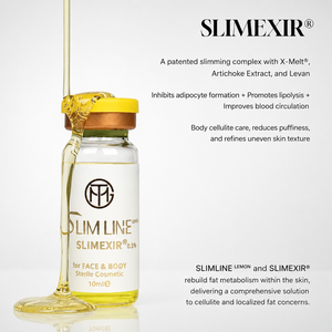 แอมพูลกระชับสัดส่วนสูตรเลมอนสลิมไลน์ ผสมสารสกัดอาร์ติโชค SLIMEXIR คาเฟอีน บำรุงผิวกระชับ ลดเซลลูไลท์ - Product Image 1