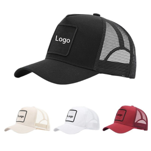 Unisex Custom Mesh Trucker Cap 6-Panel Adjustable 100% Polyester Front Panel Solid Color Casual Four Seasons Adult <b>Hat</b> - Product Image 4