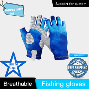 Guantes de Pesca sin Dedos de Neopreno con Protección UV UPF50+ para Hombres y Mujeres, para Senderismo y Pesca al Aire Libre en Todas las Estaciones - Product Image 4