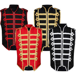 Chaleco Gótico Steampunk para Hombre - Chaleco sin Mangas para Banda de Marcha y Bateristas, Alta Calidad 2026 - Product Image 4
