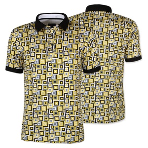 lightweight <b>Mens</b> Sublimation Polo <b>Shirt</b> with Structured Collar 93% Polyester 7% Spandex Blend Golf Top 170 GSM 160 GSM 220 GSM - Product Image 1