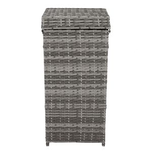 Cestino per Rifiuti in Rattan di Gary con Coperchio, 120L, per Raccolta Rifiuti Interni # Bidone della spazzatura - Product Image 6
