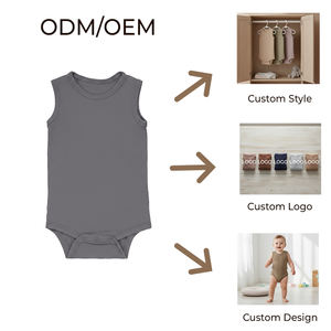 Body sin Mangas para Bebé, Cómodo, Suave y Transpirable, de Algodón - Product Image 5