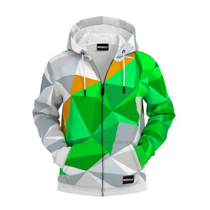 Unisex Custom Logo <b>Full</b> <b>Zip</b> <b>up</b> Hoodies with Sublimation Colorful Zipper <b>Hoodie</b> for Men Women Kids - Product Image 1