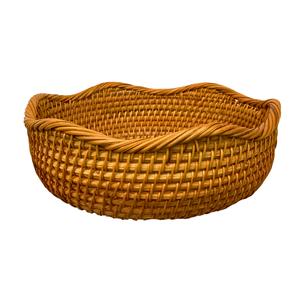 Premium Eco-friendly Handmade <b>Wicker</b> BREAD RATTAN <b>BASKET</b> / TRAY Eco-Friendly Handmade <b>Storage</b> Solution - Product Image 1