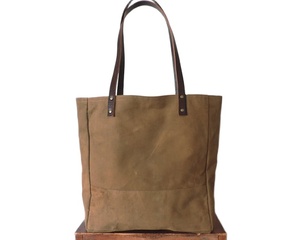 Canvas Tote <b>Bag</b> <b>Medium</b> <b>Size</b> Black Hand Length Handle Shopping <b>Bag</b> Daily Use - Product Image 3