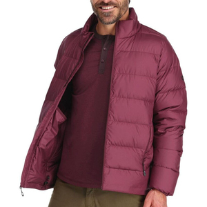 2025 Customized New Arrival High Quality <b>Light</b> Weight Canvas <b>Jacket</b> Casual Puffer <b>Jacket</b> with Stand Collar OEM Service - Product Image 5