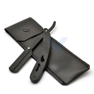 Rasoir à lame unique vintage de haute qualité en acier inoxydable pliable pour hommes, rasoir droit professionnel pour le soin du visage et du corps - Product Image 1