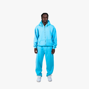 Conjunto Deportivo para Hombre de Alta Calidad, Personalizado, Transpirable, de Secado Rápido, 100% Algodón, Pantalones Deportivos, Chaqueta, Sudadera, Tallas Grandes - Product Image 1