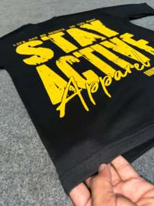 Camiseta Informal de Alta Calidad en Oferta de Verano, Camiseta de Algodón y Poliéster con Diseño Personalizado y Logotipo Impreso para Hombre - Product Image 3