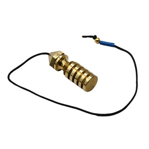 Pendentif Feng Shui en or poli à 5 anneaux avec tête, pour la guérison énergétique, la divination et l'art écologique - Vente en gros - Product Image 6