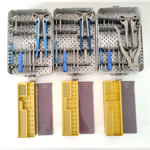 Orthopedic Veterinary Instrument Set for Dogs Plate Type with Reusable Syringes for Pet Care by <b>Blush</b> Surgical - Product Image 1